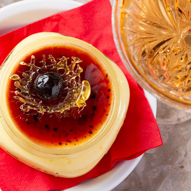 Luxardo Cherry Creme Brulee photo