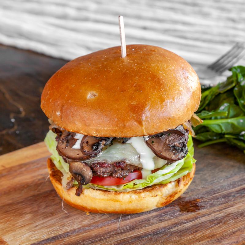 menu item 30 of 77, Mushroom Burger