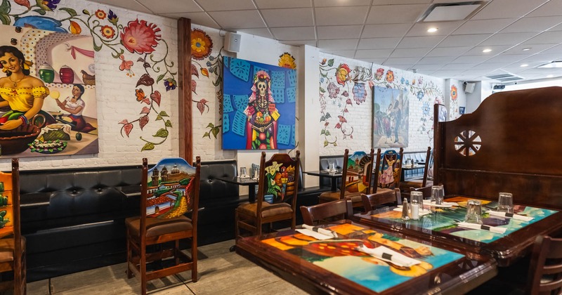 Interior seating area