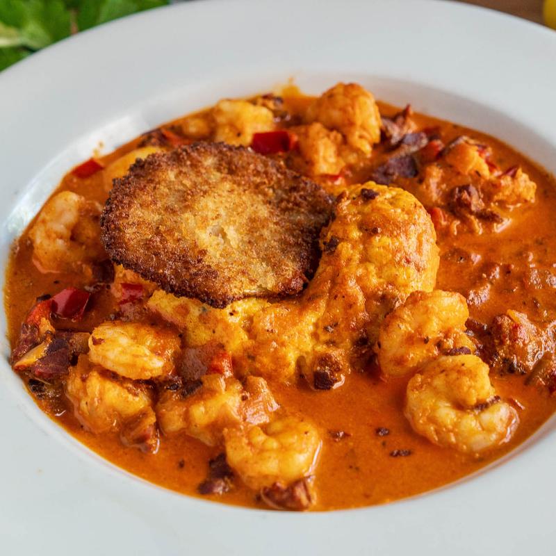 Shrimp and Polenta photo
