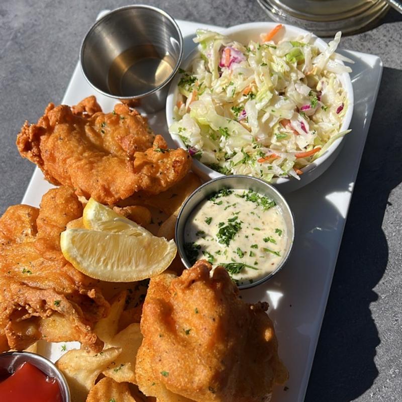 Fish and Sidewinder chips photo