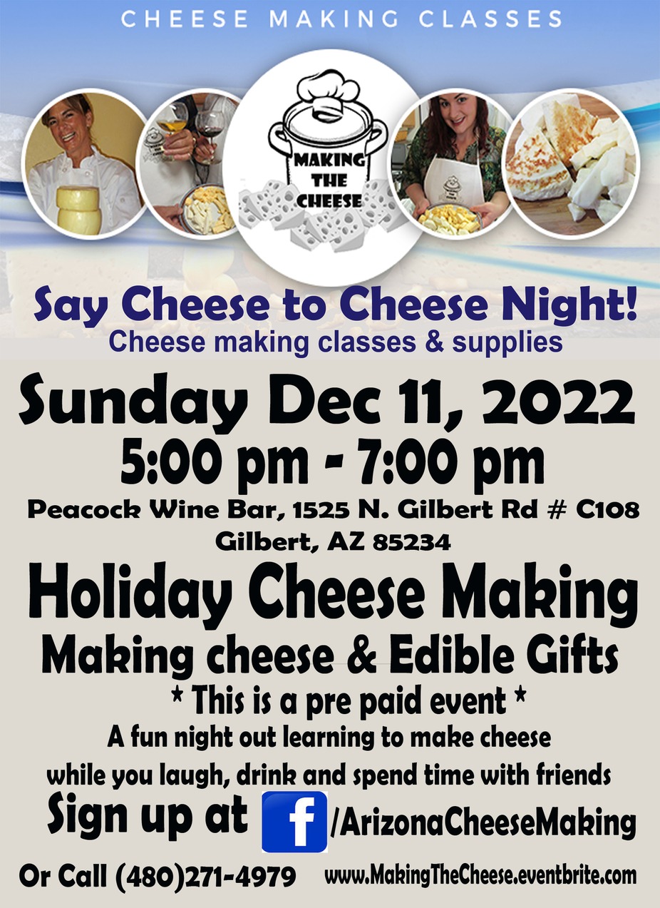 December Cheese Making event photo