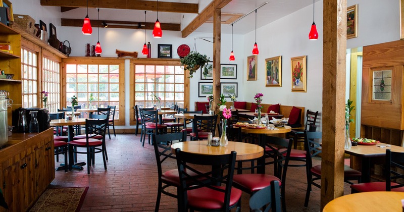 Interior, dining area