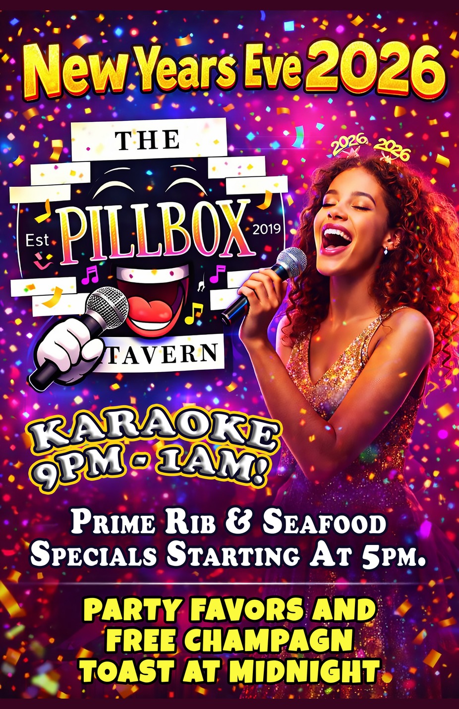 New Years Eve Diner & Party event photo