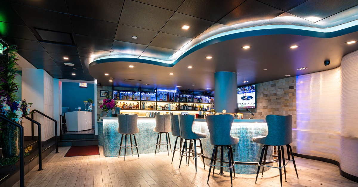 Interior, bar area