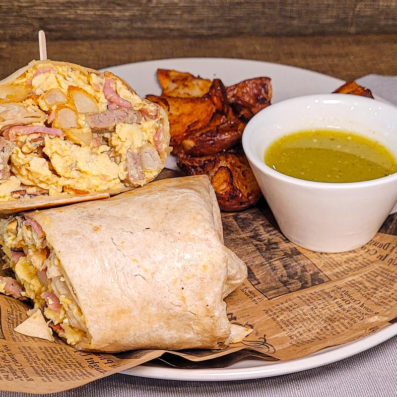 Breakfast Chicken Burrito photo