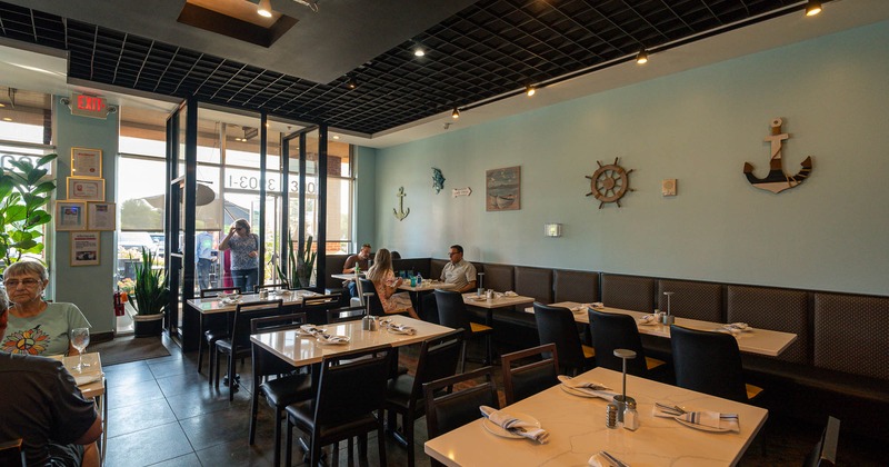 Interior, main seating area