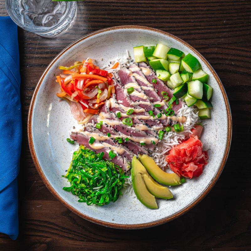 menu item 6 of 16, Fresh Ahi Tuna Poke