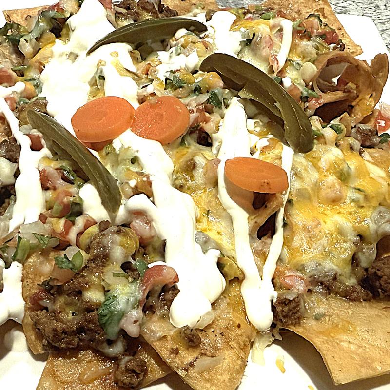 menu item 14 of 122, Nachos with Everything