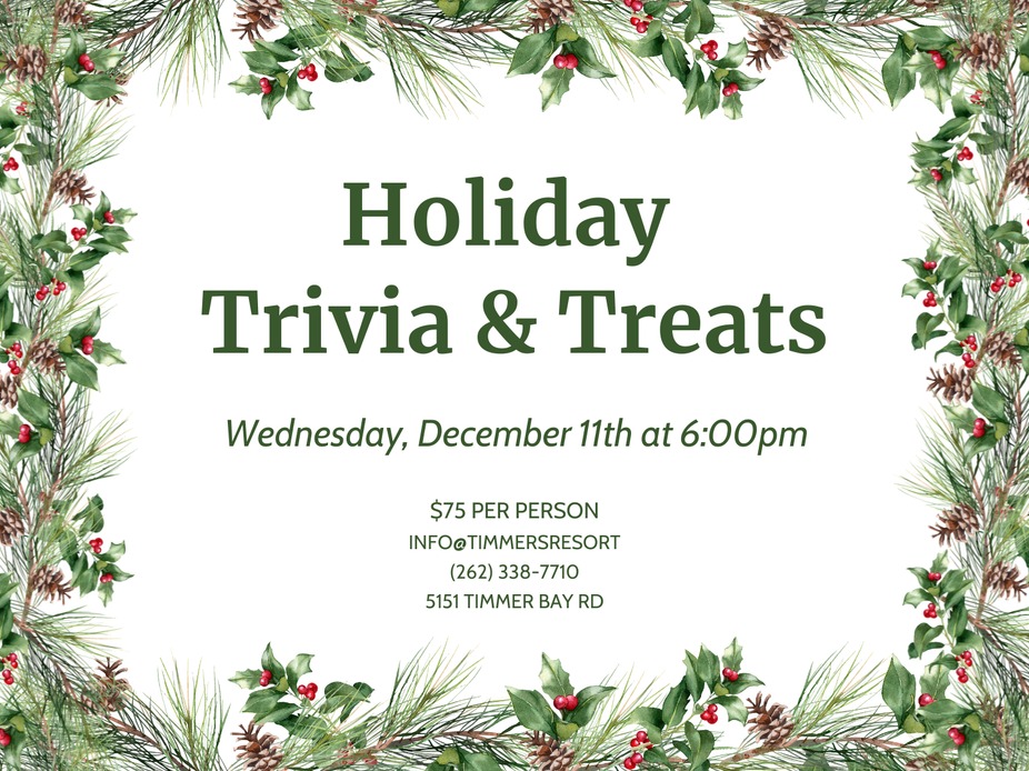 2nd Round: Holiday Trivia & Treats event photo