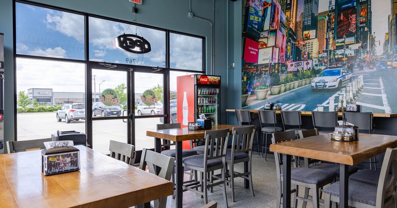 Restaurant dining area