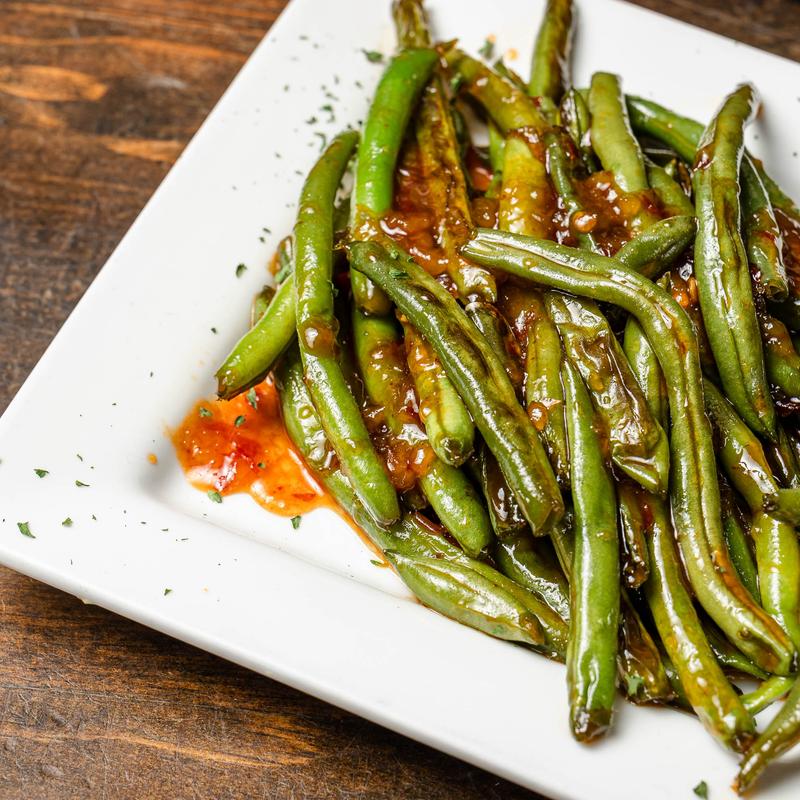 Sweet Chile Glazed Green Beans photo