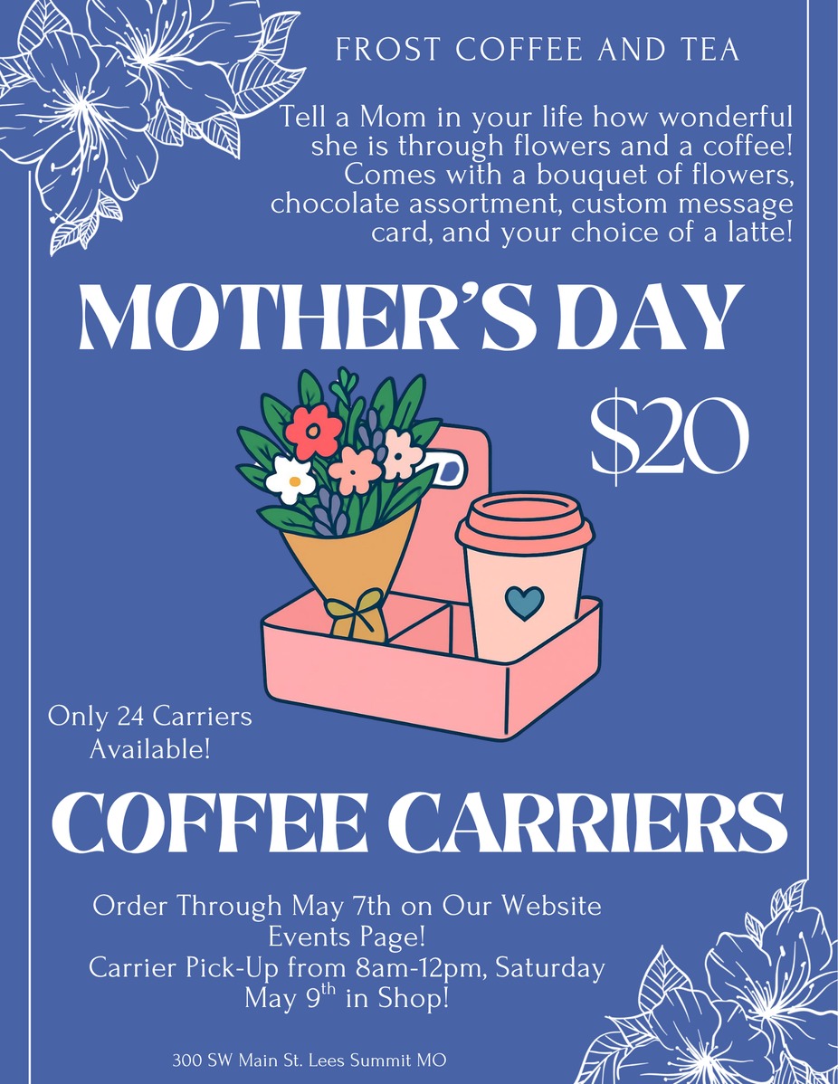 Mother's Day Coffee Carriers event photo