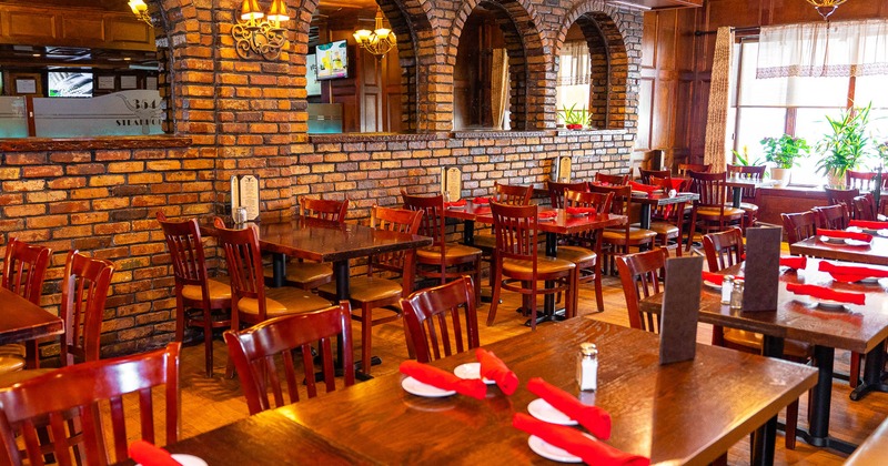 Interior, main seating area