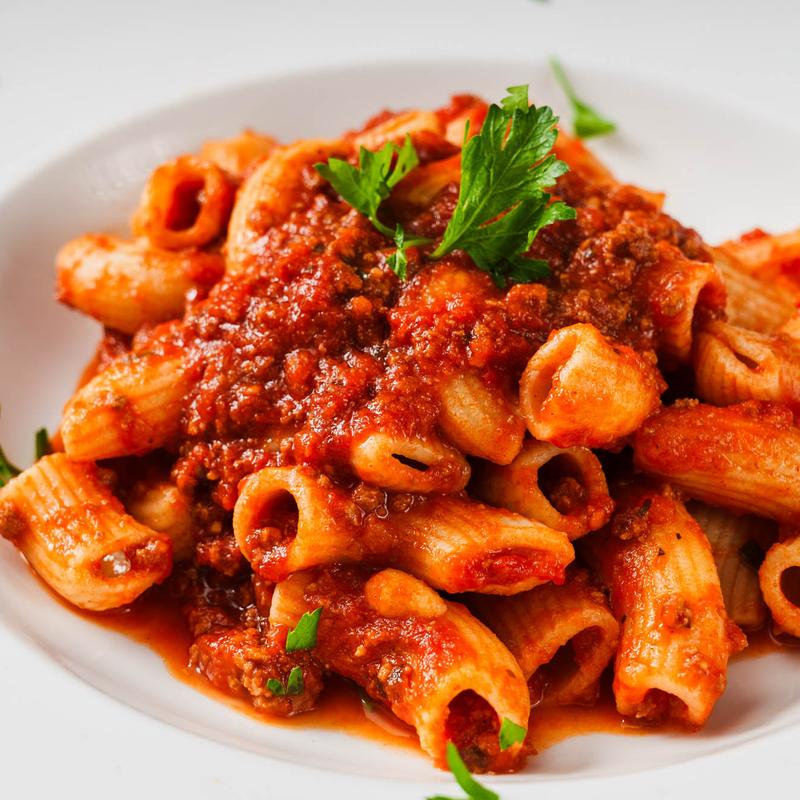menu item 4 of 7, Rigatoni Bolognese