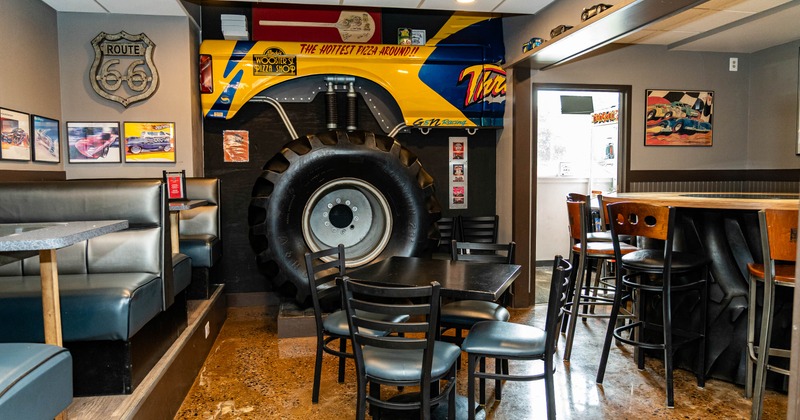 Interior, seating area