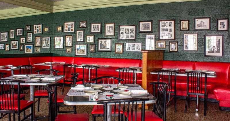 Interior, main seating area