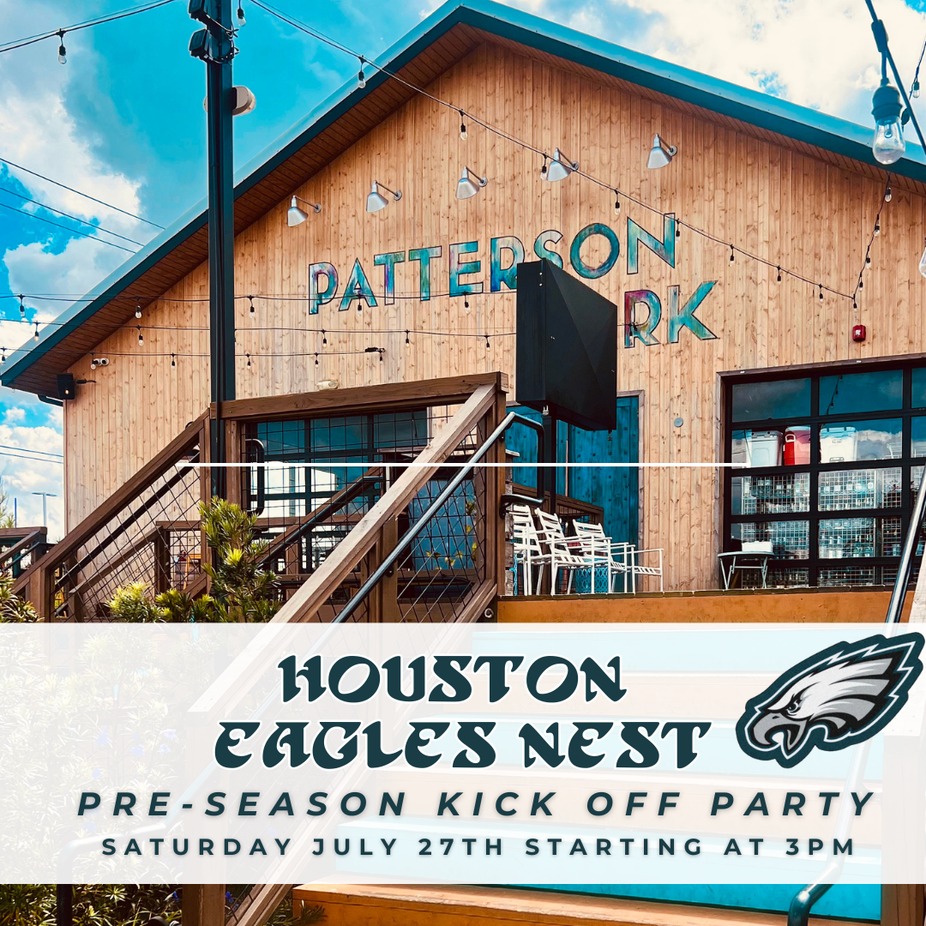 Houston EAGLES nest pre-season kick off party! event photo