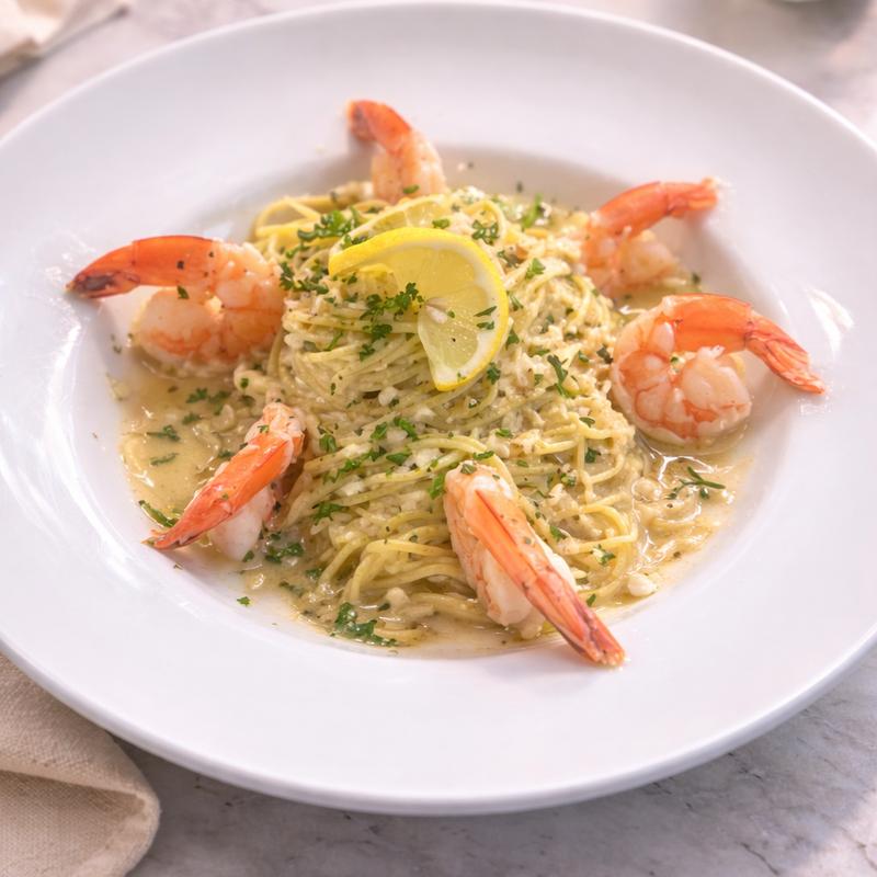 Shrimp Scampi alla Blood Orange photo