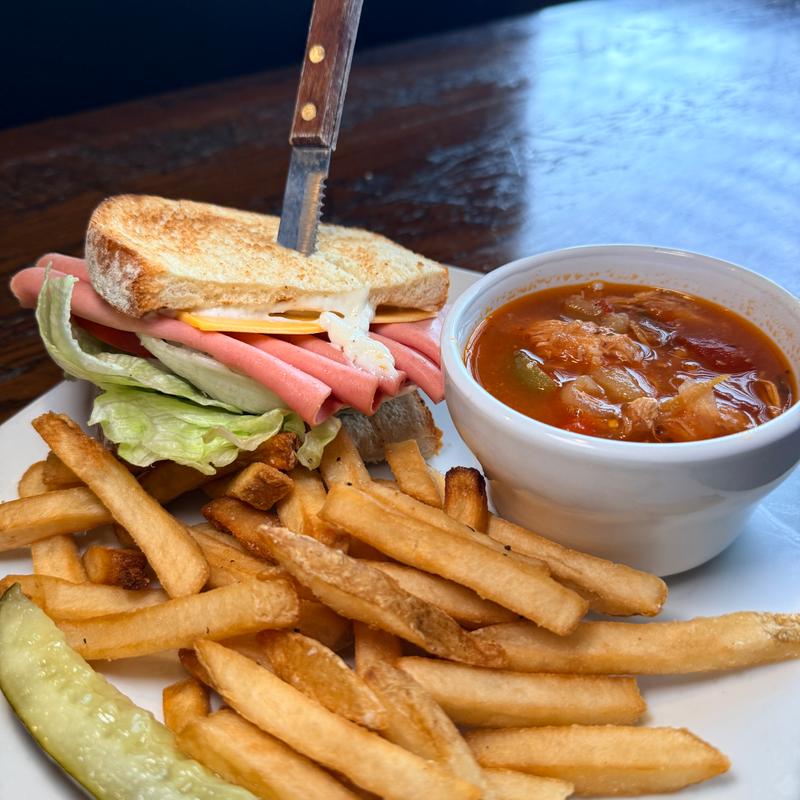 1/2  Sandwich and Soup photo