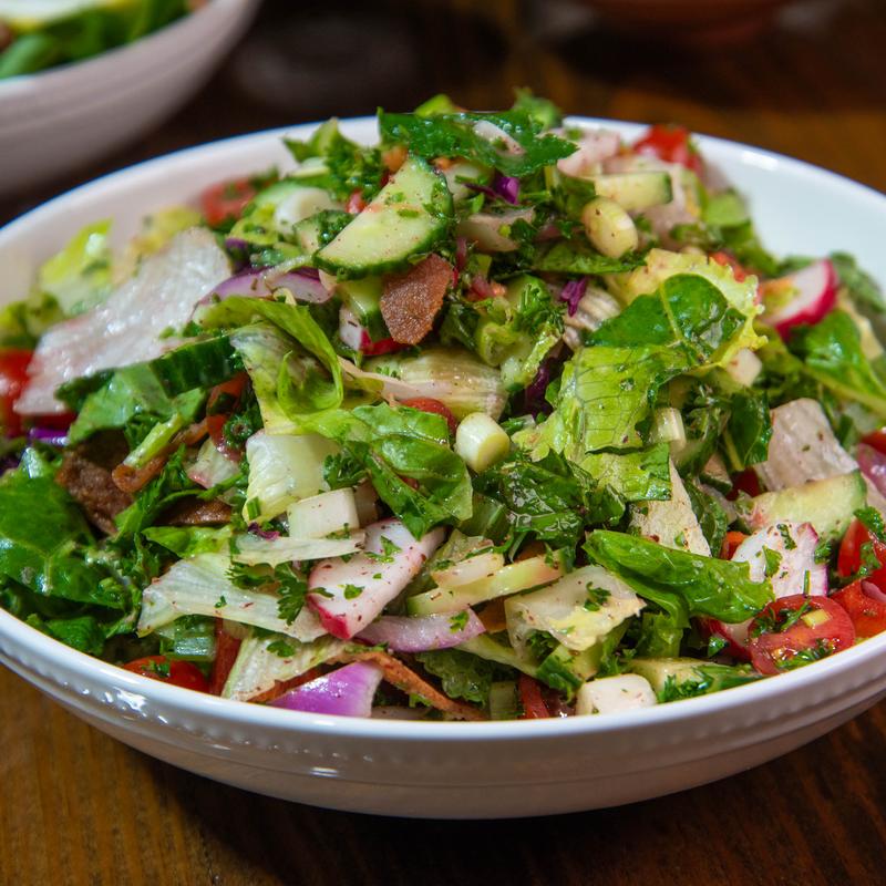 menu item 15 of 16, Fattoush Salad
