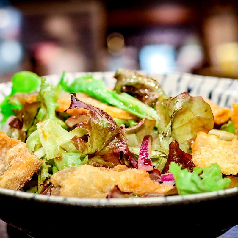 Salmon Skin Salad photo