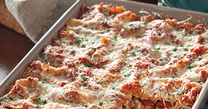 Lasagna tray