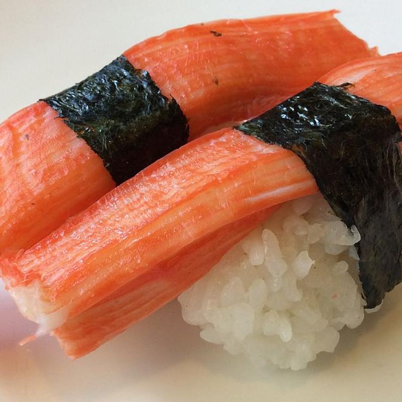 2 Piece Crabstick Sushi photo
