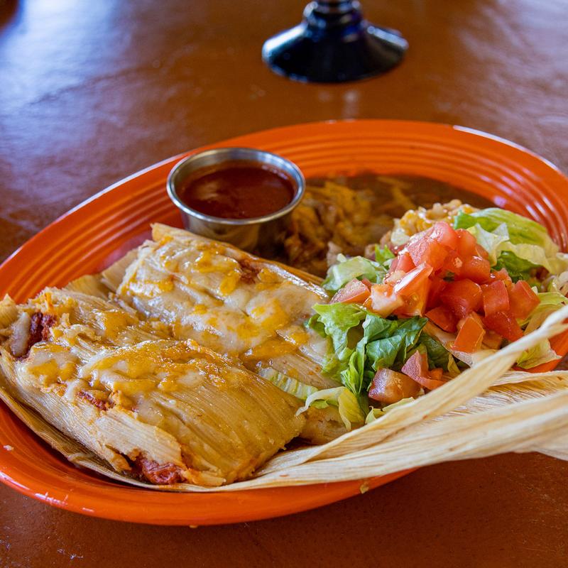 Homemade Tamale Plate photo