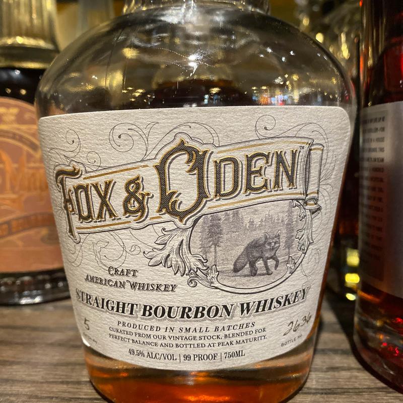 FOX & ODEN straight bourbon whiskey photo