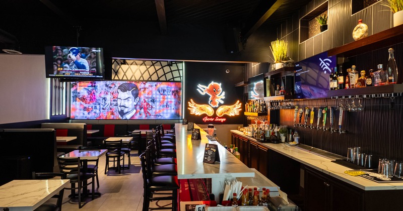Interior  bar seating