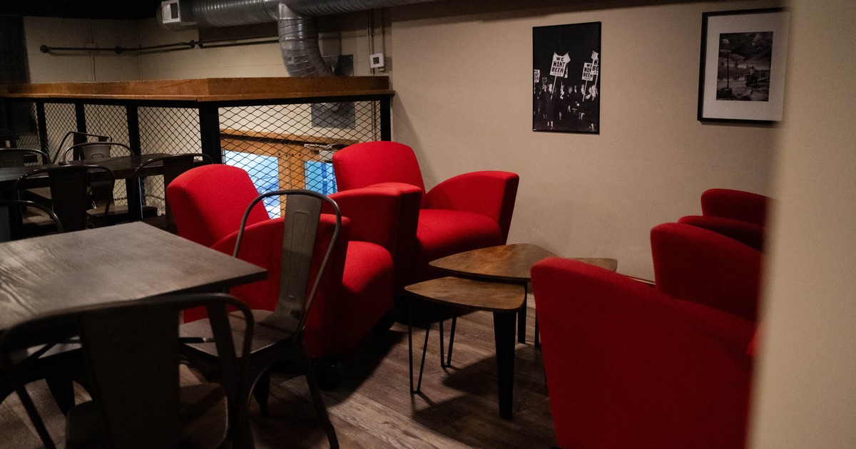 Interior, seating area, different angle