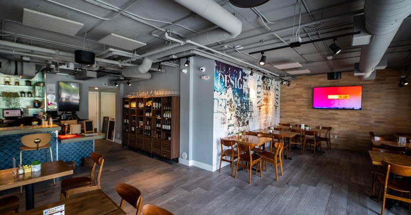 Interior, dining area