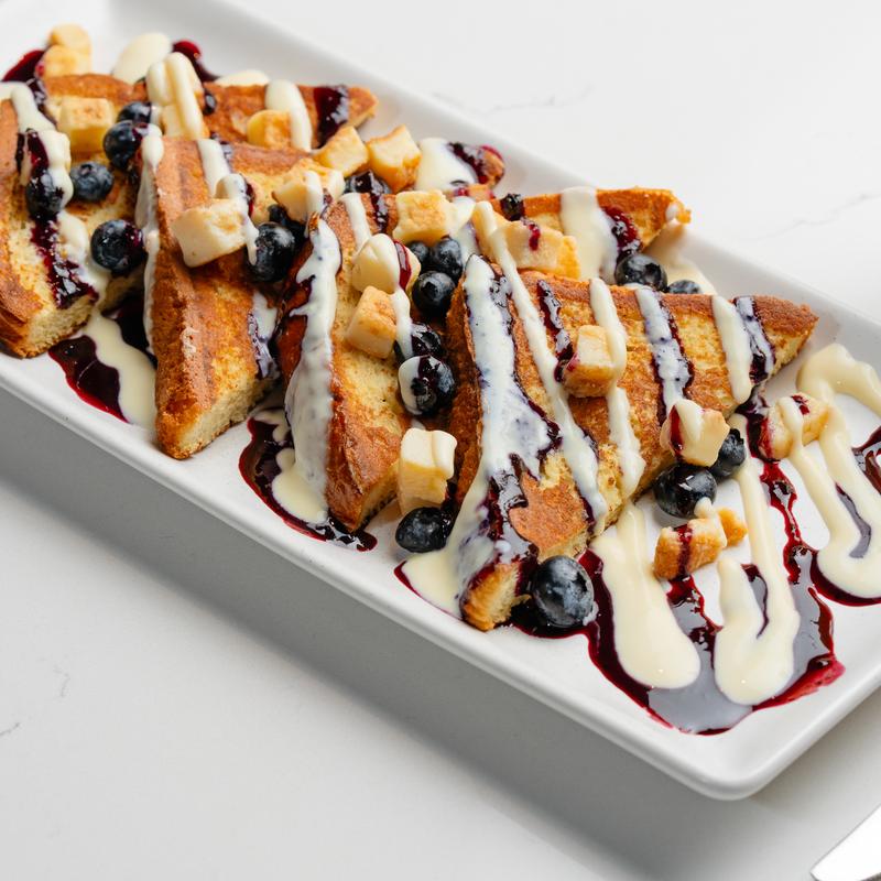 menu item 4 of 9, Blueberry Cheesecake French Toast