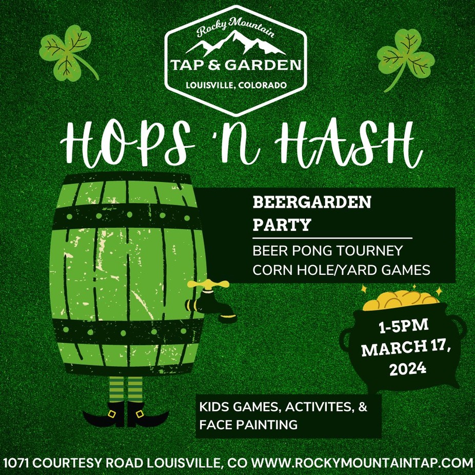 HOPS 'N HASH ST. PATTY'S DAY BASH event photo