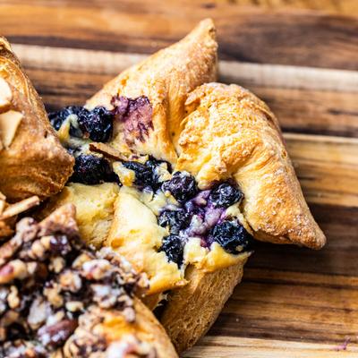 Blueberry Danish.