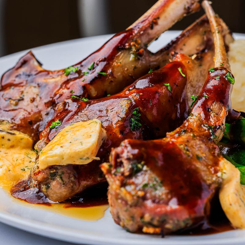 menu item 9 of 31, Rack of Lamb