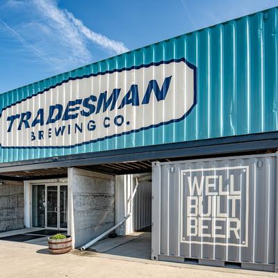Tradesman Brewing Company exterior.