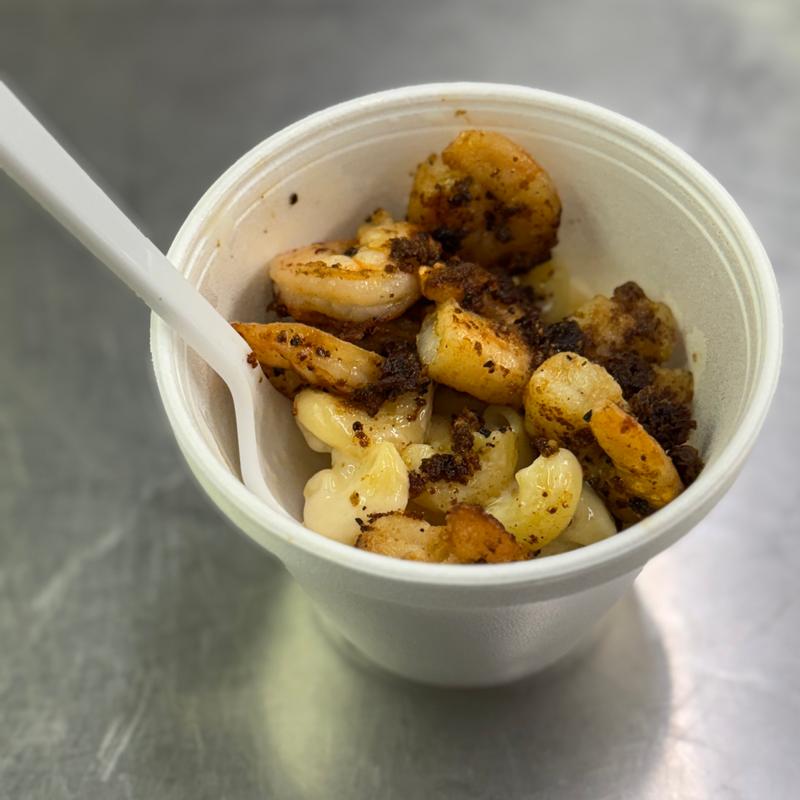 Grilled Shrimp Mac & Cheese photo