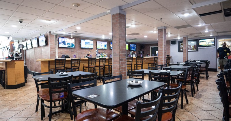 Interior, seating area