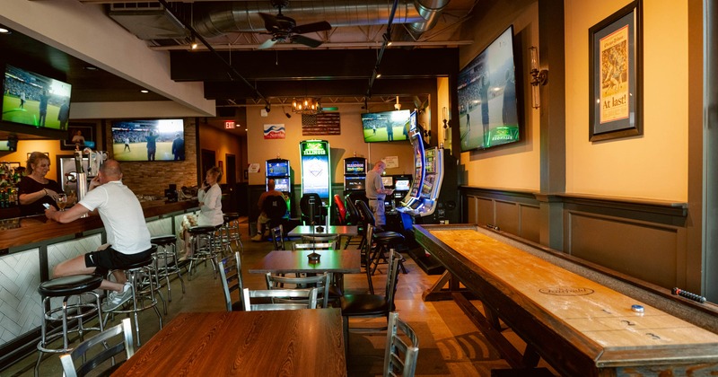 Interior, dining area