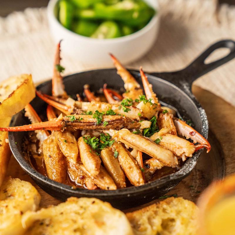Garlic Butter Crab Claws photo