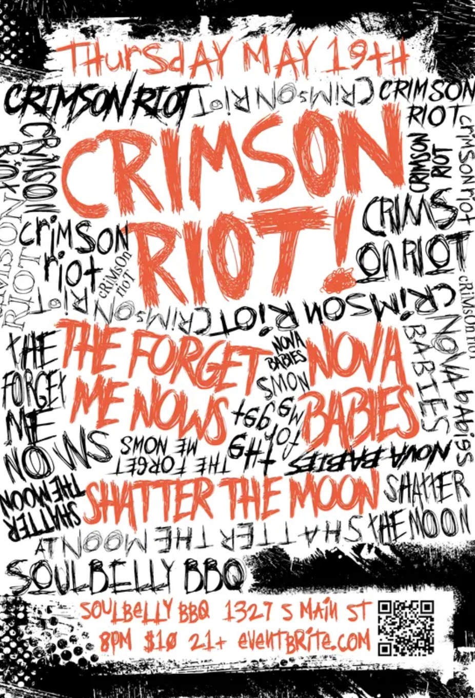 Pulsar Presents Crimson Riot, The Forget Me Nows, Nova Babies, Shatter The Moon event photo