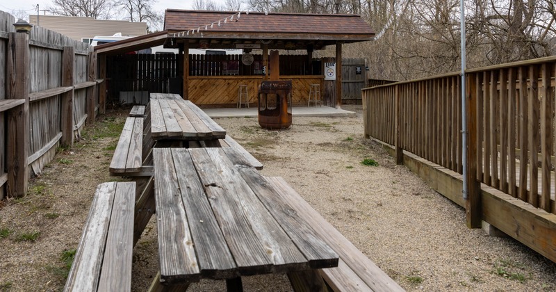 Exterior, patio area