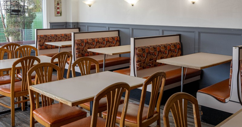 Interior, main dining area