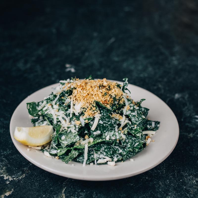menu item 3 of 24, Kale Caesar Salad