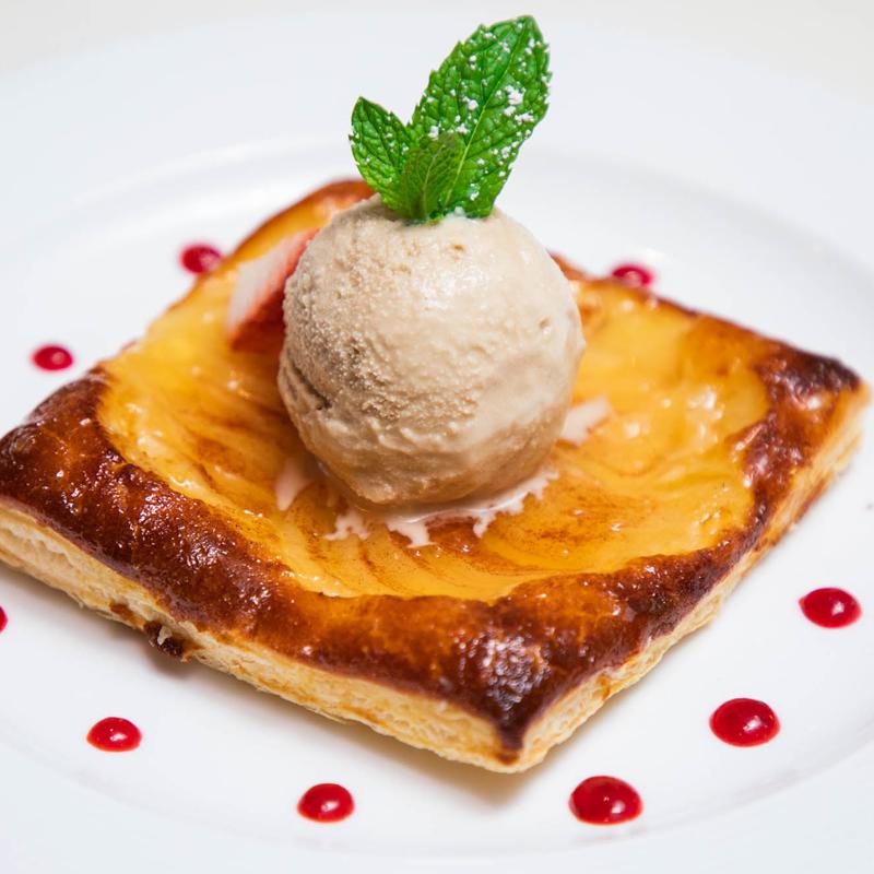 Warm Pear Tart with Almond Cream photo