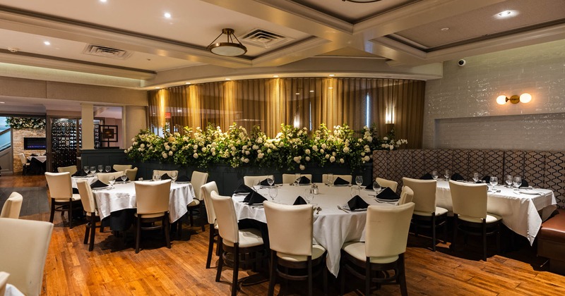 Interior, dining area