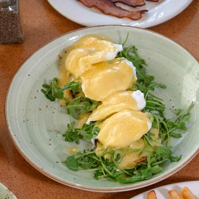 Eggs Benedict.
