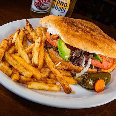Torta de Carne Asada.